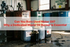 can you burn used motor oil